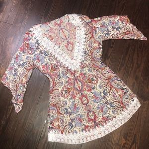 Bohemian dress NWOT